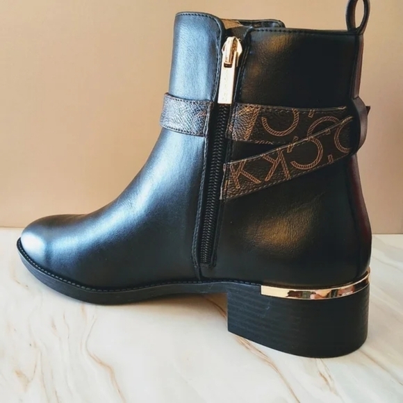 Amazon.com | Calvin Klein Women Calvin Klein Dara Ankle Boots - Size 8.5 (NWOB)